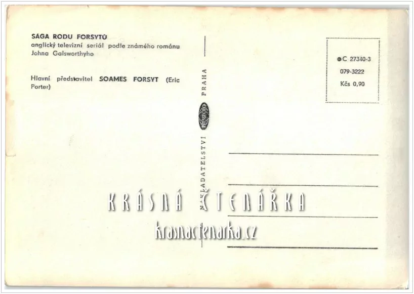 Anglický seriál SÁGA RODU FORSYTŮ