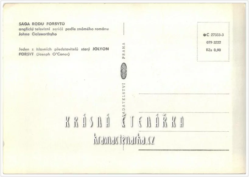 Anglický seriál SÁGA RODU FORSYTŮ