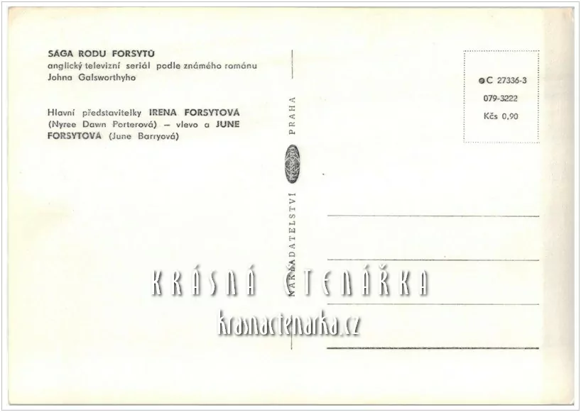 Anglický seriál SÁGA RODU FORSYTŮ