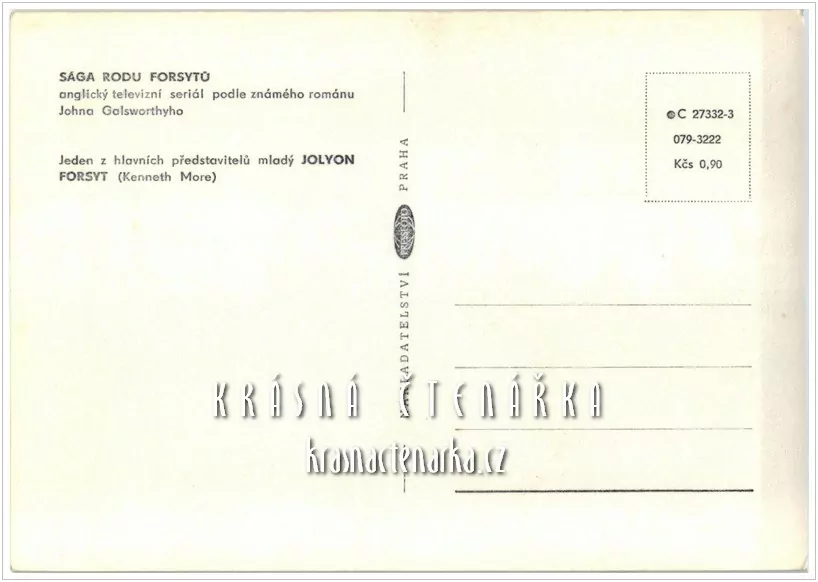 Anglický seriál SÁGA RODU FORSYTŮ