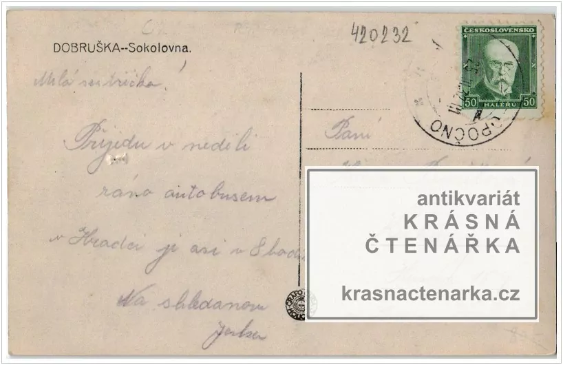 DOBRUŠKA, Sokolovna