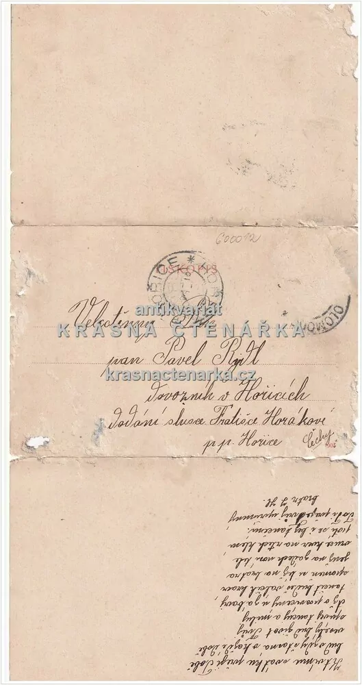 OLOMOUC (velká skládací pohlednice)