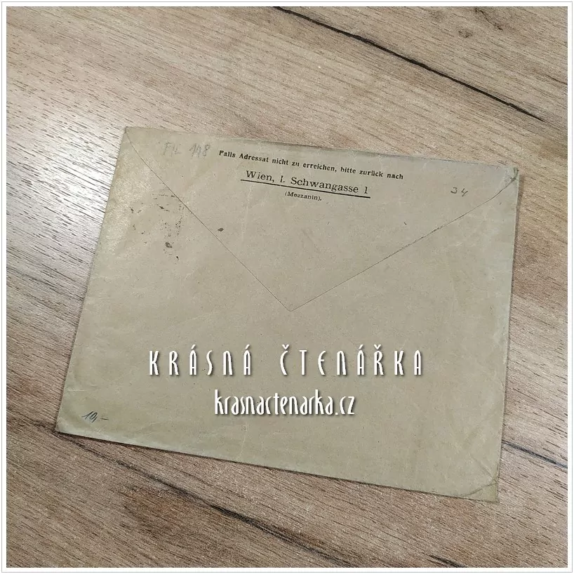 OBÁLKA či DOPISNICE Z ROKU 1910 s vytištěnou známkou, RAZÍTKO wien