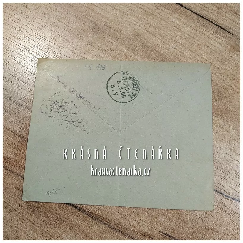 OBÁLKA či DOPISNICE z roku 1905 s vytištěnou známkou, razítko WIEN