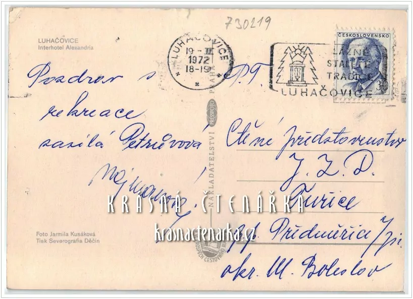 LUHAČOVICE, Interhotel Alexandria