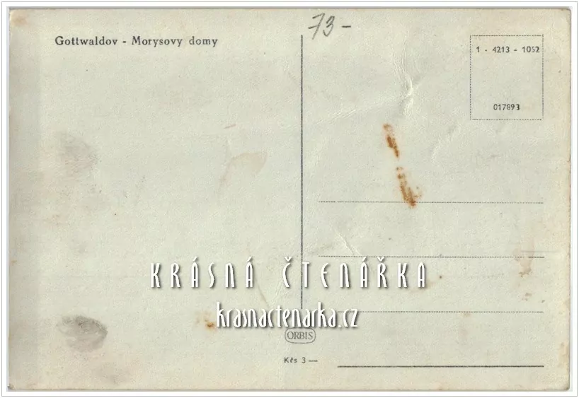 ZLÍN, dříve Gottwaldov, Morýsovy domy