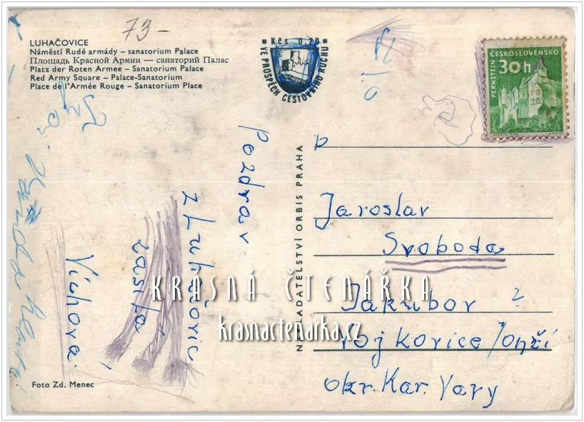 LUHAČOVICE, Palace sanatorium