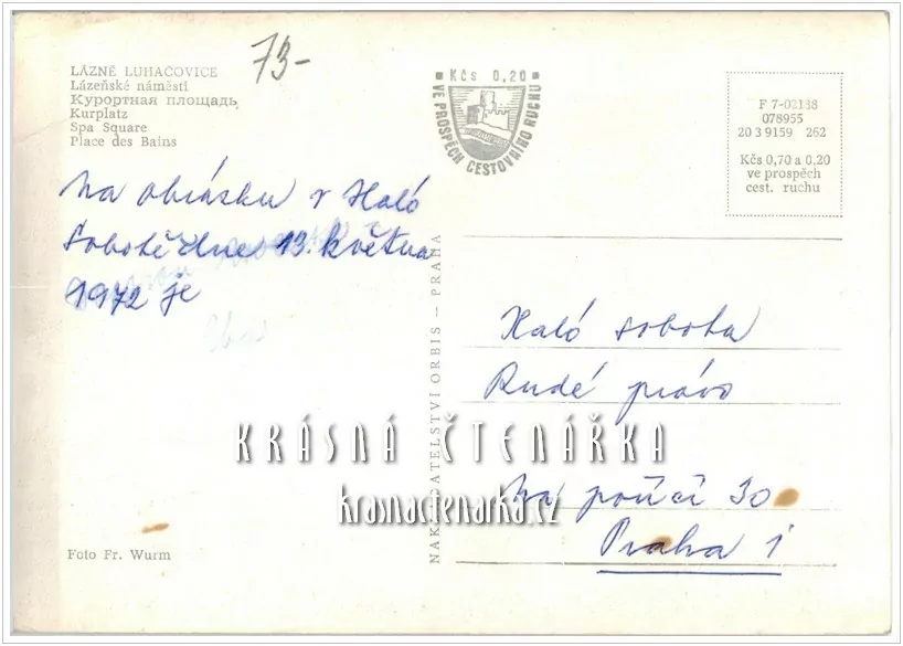 LUHAČOVICE, Lázeňské náměstí