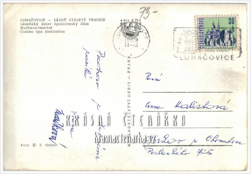 LUHAČOVICE, Společenský dům