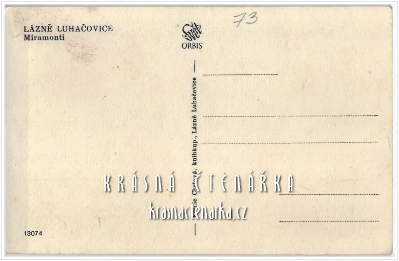 LUHAČOVICE, Dětská léčebna Miramonti