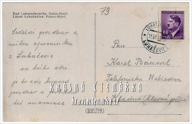 LUHAČOVICE, Palace sanatorium