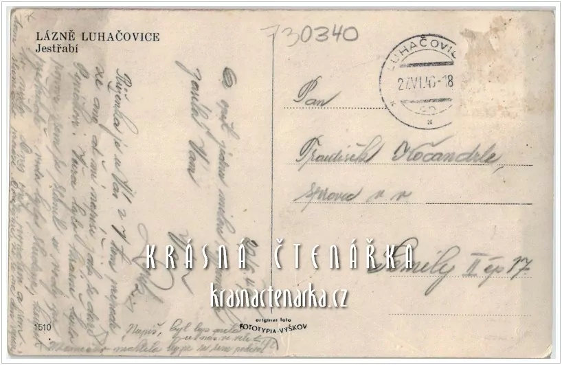 LUHAČOVICE, Jestřábí