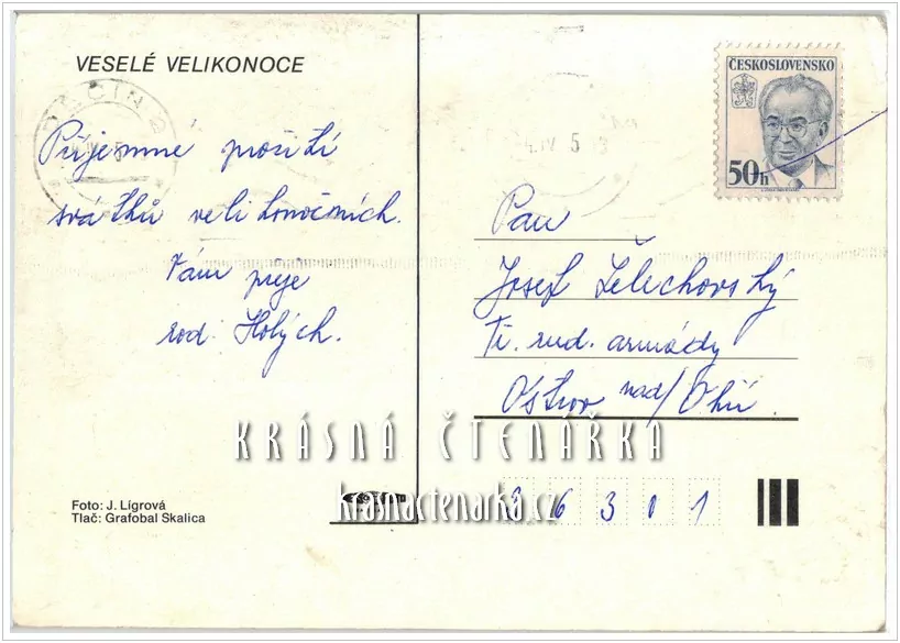 Přání VELIKONOČNÍ