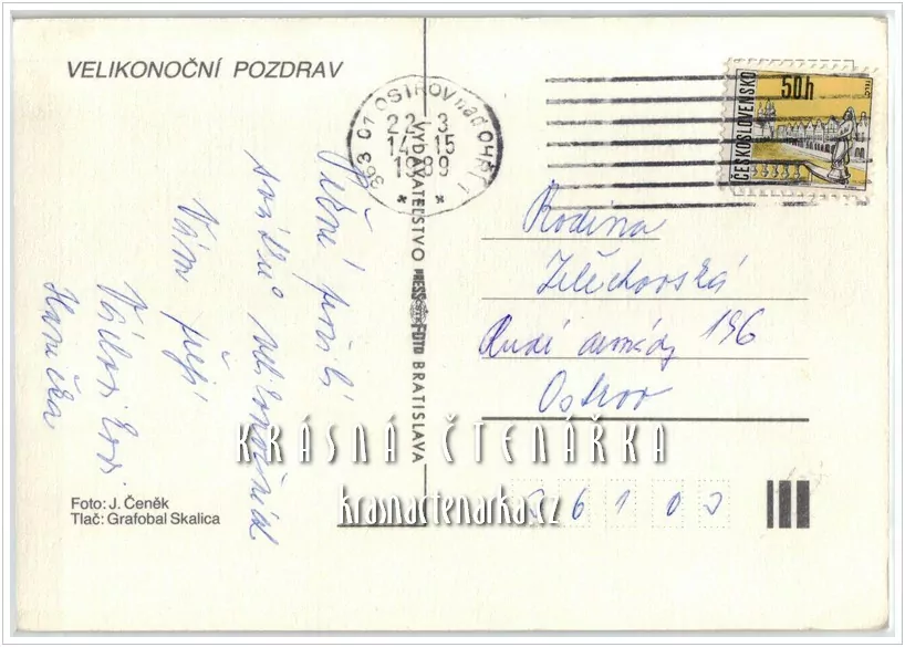 Přání VELIKONOČNÍ