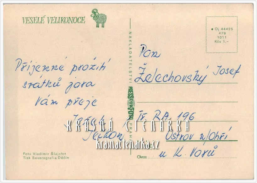 Přání VELIKONOČNÍ