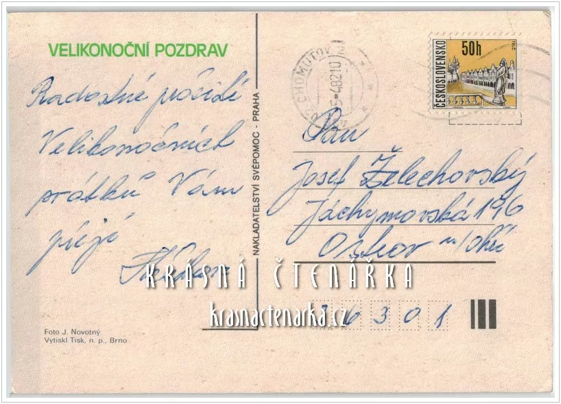 Přání VELIKONOČNÍ