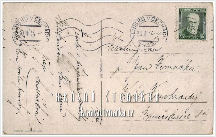 Přání VELIKONOČNÍ a Ježíšek s beránkem