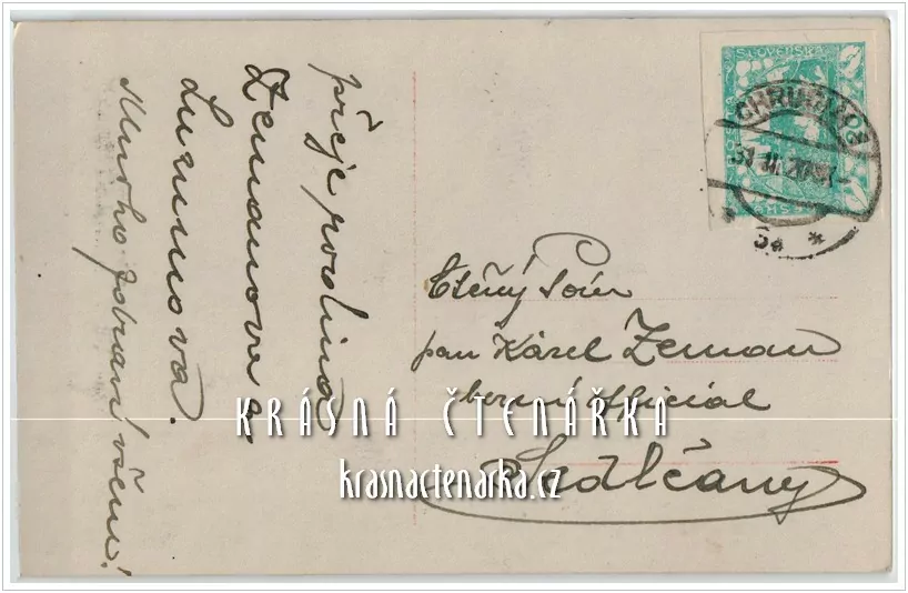 Přání VELIKONOČNÍ s dívenkou