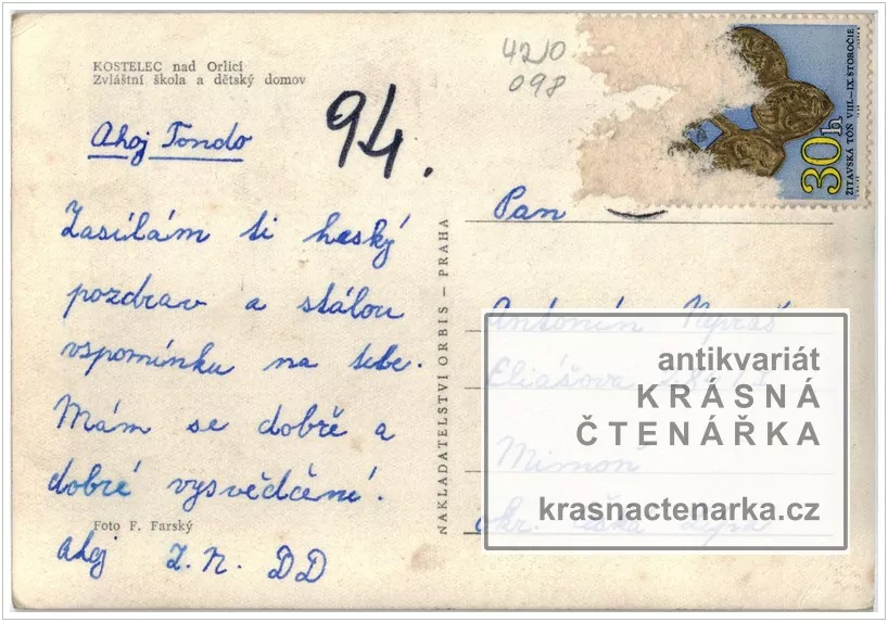 KOSTELEC NAD ORLICÍ, Zvláštní škola a dětský domov