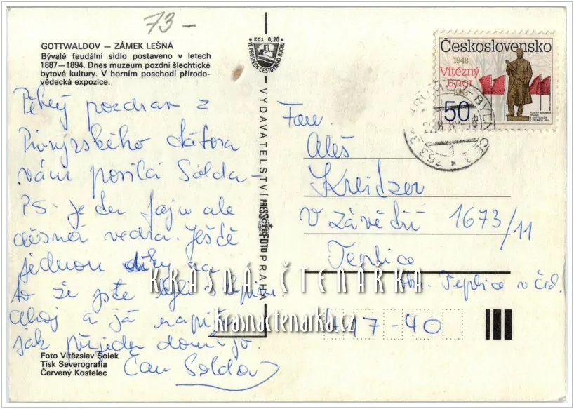 ZLÍN, Zámek Lešná