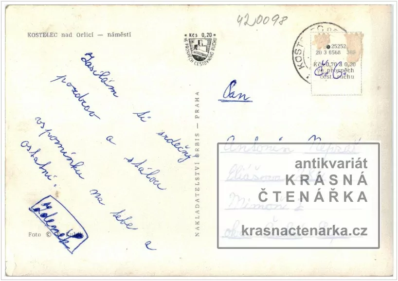 KOSTELEC NAD ORLICÍ, Náměstí