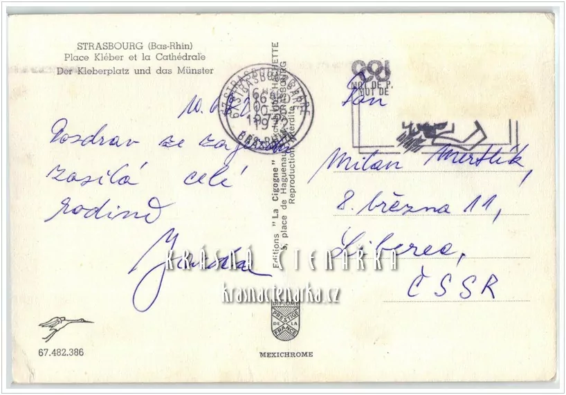 DÁMA / ŽENA v kroji ze Štrasburku