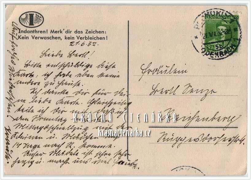 DÁMA / ŽENA v kroji německém