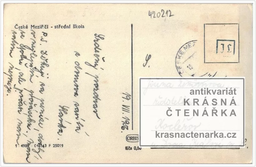 ČESKÉ MEZIŘÍČÍ, Střední škola