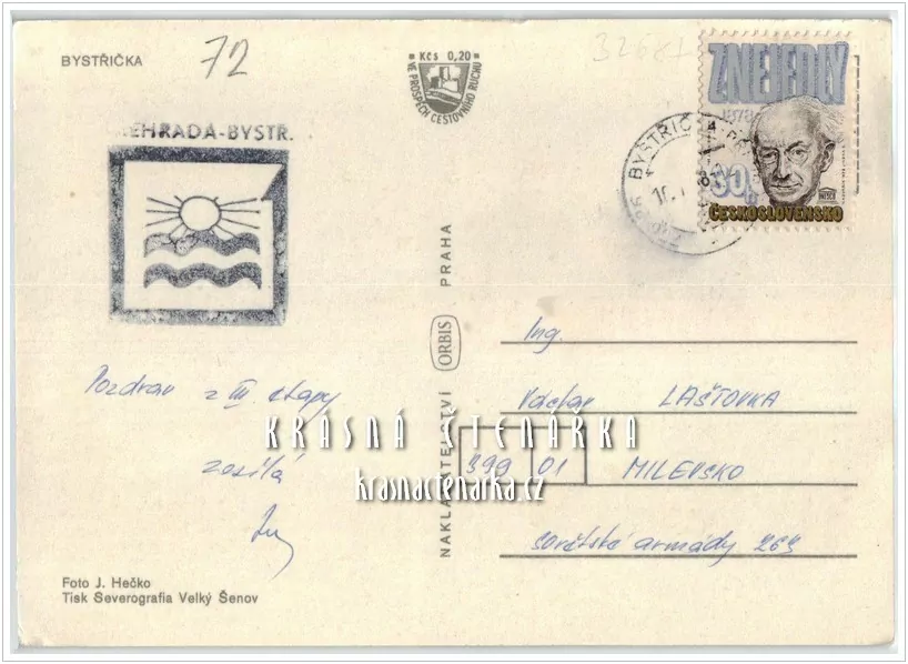 Vodní nádrž BYSTŘIČKA