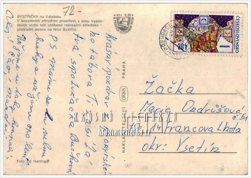 Vodní nádrž BYSTŘIČKA