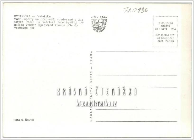 Vodní nádrž BYSTŘIČKA