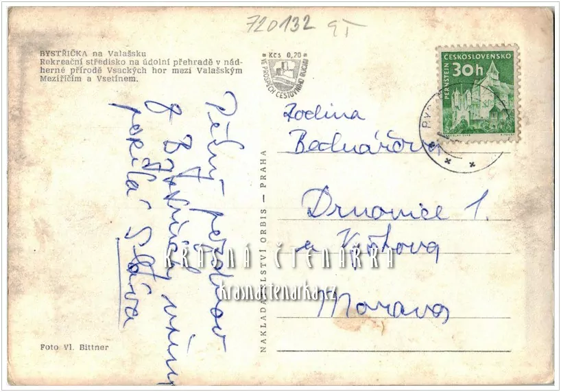 Vodní nádrž BYSTŘIČKA