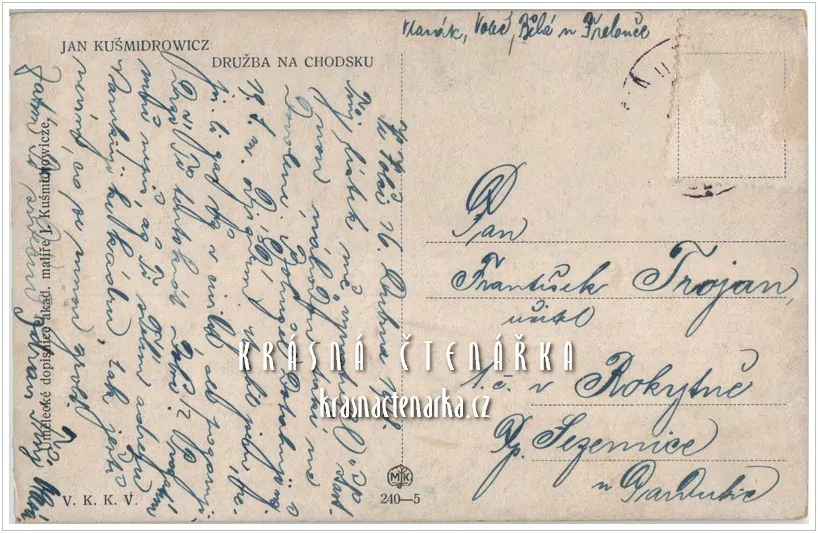 MUŽ V KROJI, Družba na Chodsku (il. Kuśmidrowicz Jan)