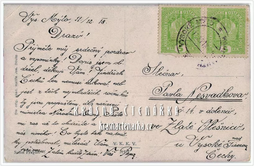 PRODANÁ NEVĚSTA, Kroje (il. Douba Josef