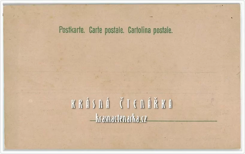 KROJE na pohlednicích - ONA a ON