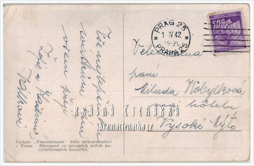 KROJE na pohlednicích - DĚTI a velikonoce 