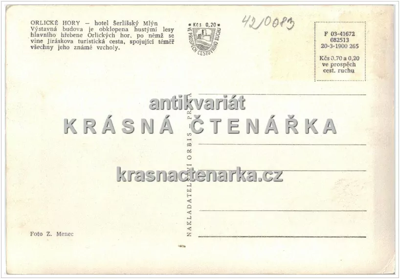 DEŠTNÉ V ORLICKÝCH HORÁCH, Hotel Šerlišský Mlýn