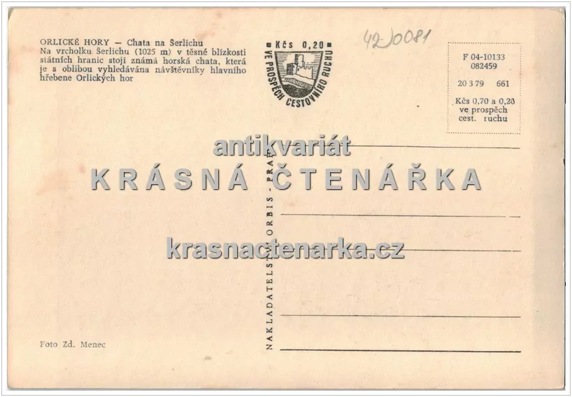 DEŠTNÉ V ORLICKÝCH HORÁCH, Masarykova chata na Šerlichu