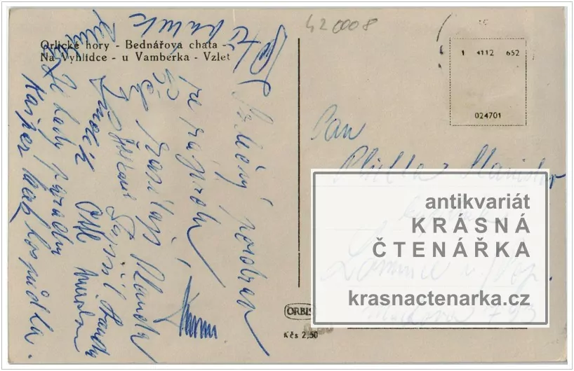 VAMBERK, Bednářova chata "Na vyhlídce"