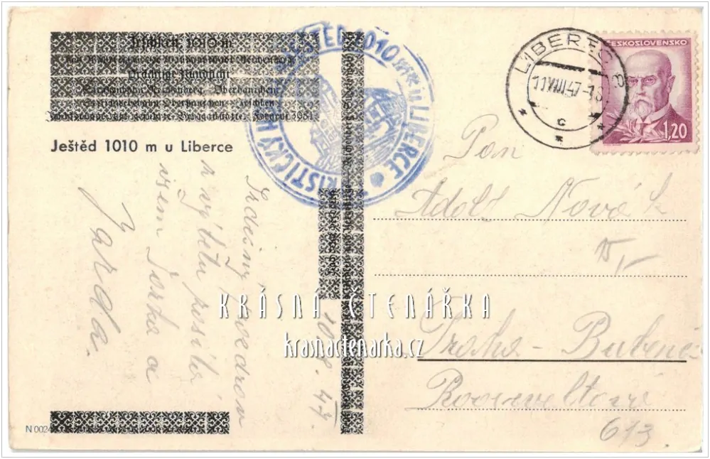 Hora JEŠTĚD a horský hotel