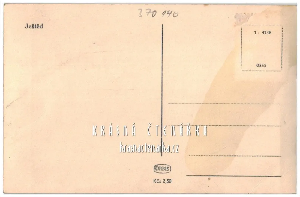 Hora JEŠTĚD a horský hotel