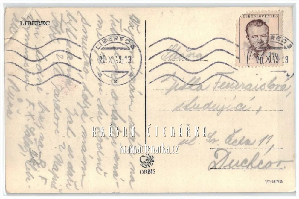 LIBEREC, Přehrada, v. n. Starý Harcov