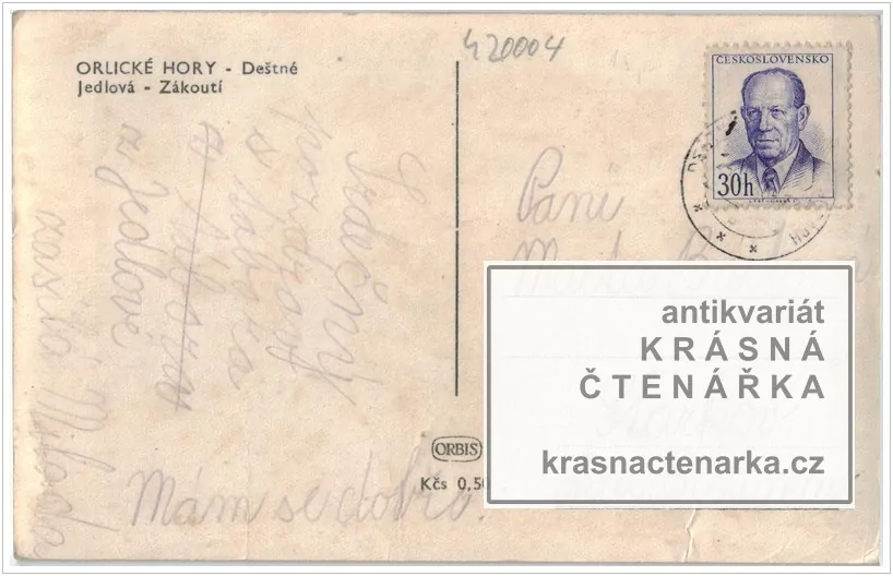 DEŠTNÉ V ORLICKÝCH HORÁCH - ZÁKOUTÍ