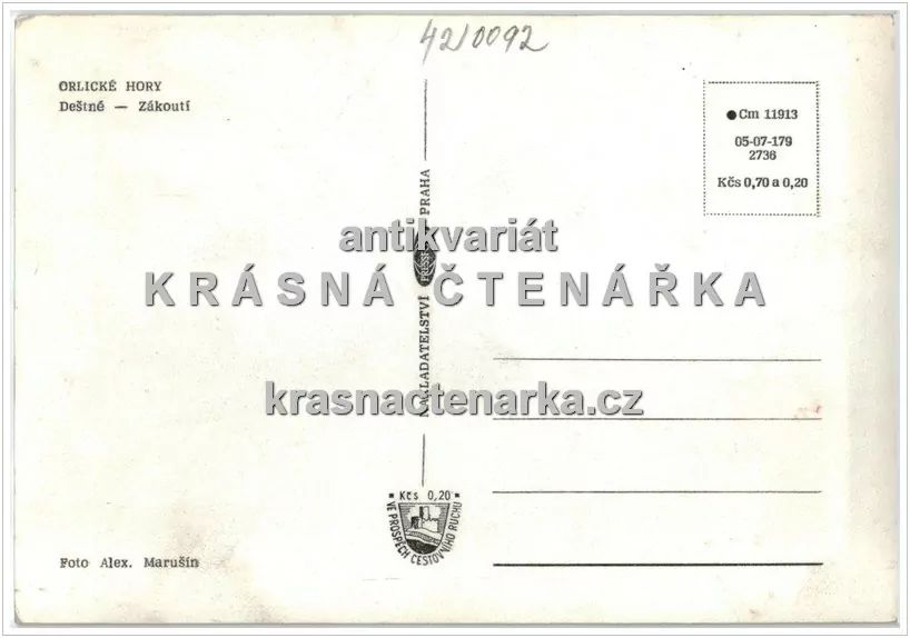 DEŠTNÉ V ORLICKÝCH HORÁCH - ZÁKOUTÍ