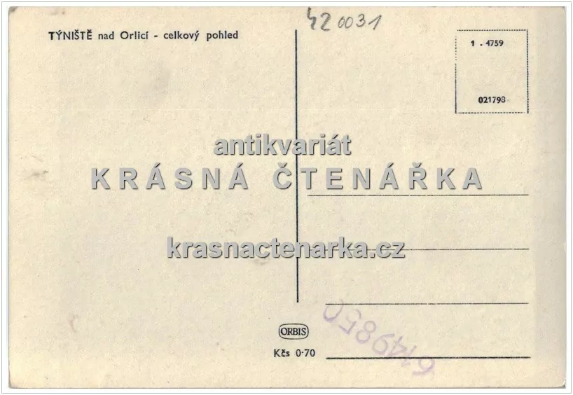 TÝNIŠTĚ NAD ORLICÍ