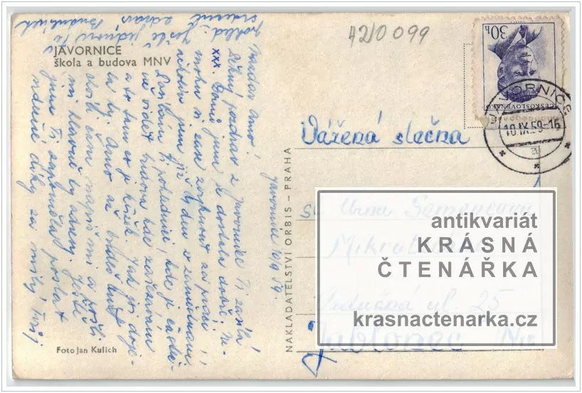 JAVORNICE, Škola a budova MNV