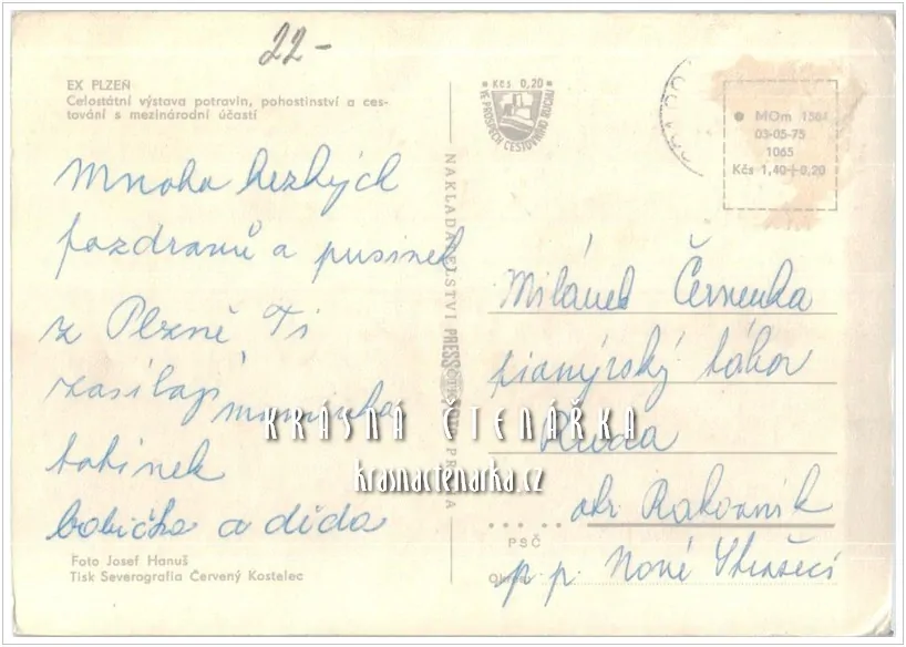 PLZEŇ, Ex Plzeň, celostátní výstava potravin ...