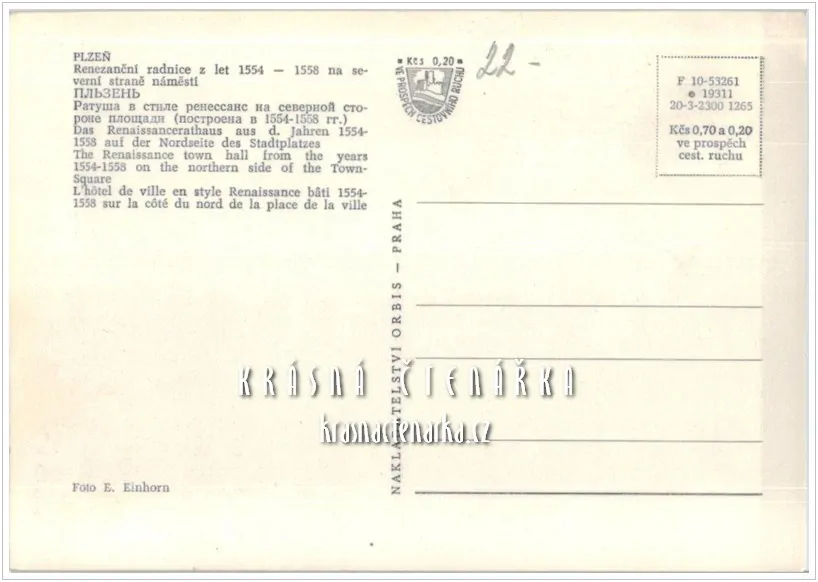 PLZEŇ, Náměstí Republiky a radnice