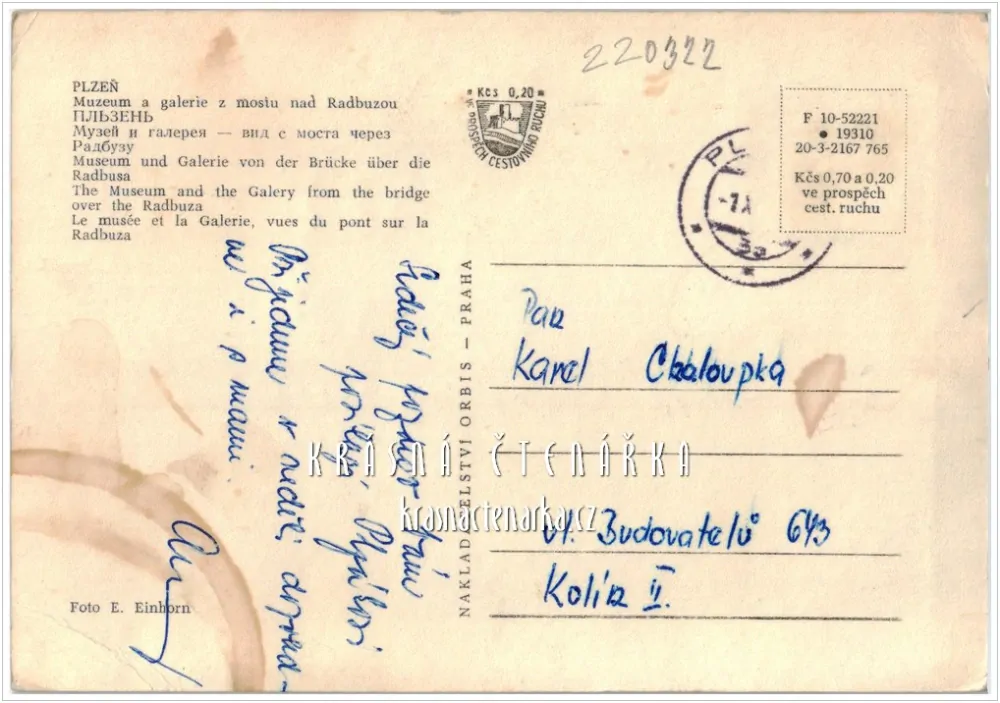 PLZEŇ, Muzeum a galerie z mostu nad Radbuzou