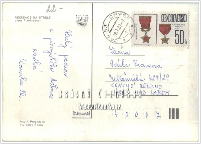 Rekreace na STŘELE, Přírodní rezervace Střela